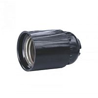 Патрон подвесной UNIVersal E27 Карболит Черный картинка 